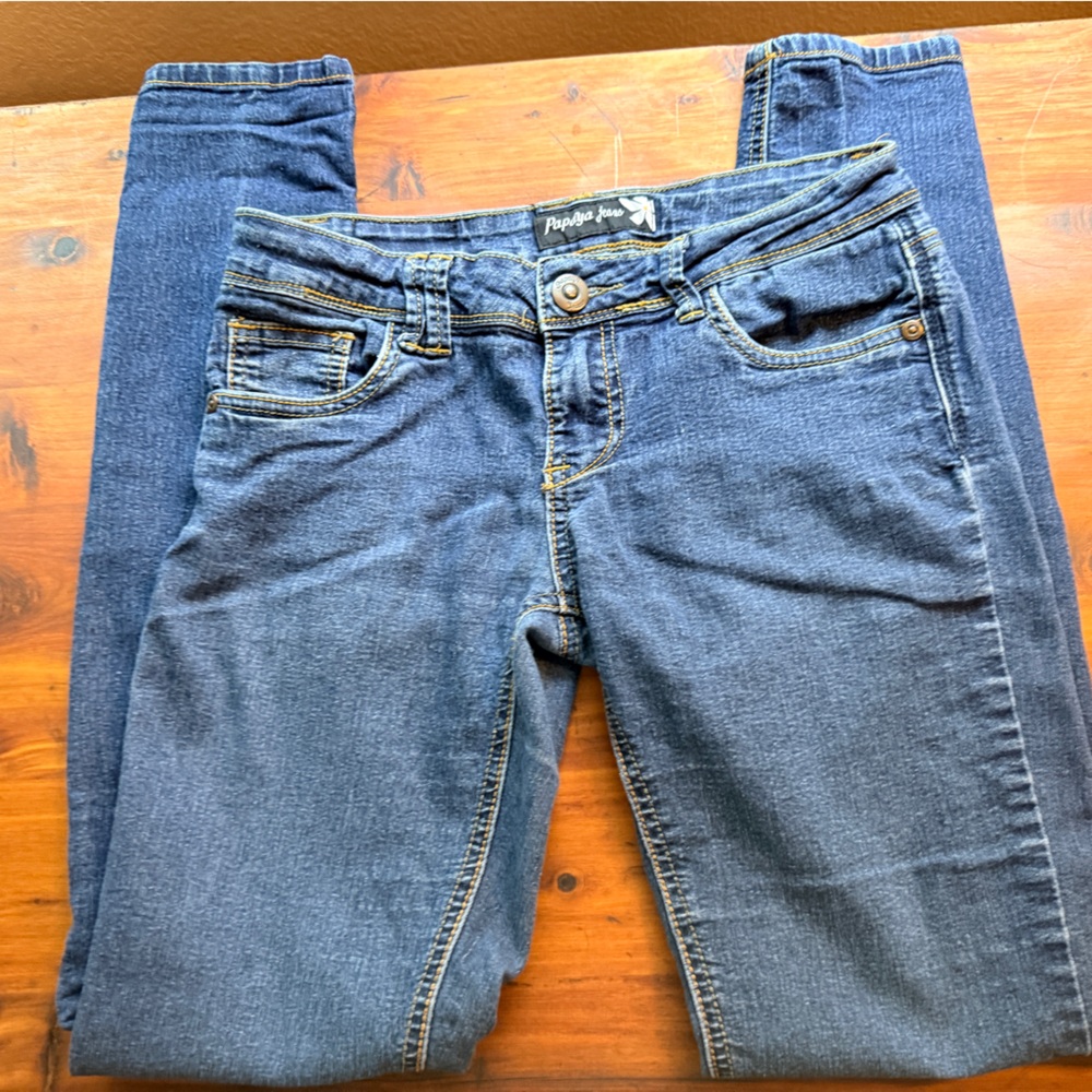 Papaya Dark Blue Skinny Jeans
